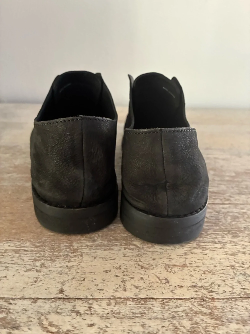 Eileen Fisher Frida Tumbled Nubuck Derby Slip On Shoes Size 7